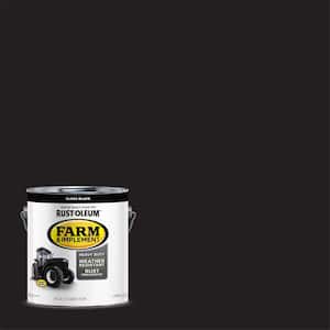 1 gal. Farm Equipment Gloss Black Enamel Paint