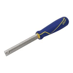 QEP Handheld Grout Saw with Contoured Handle and 2 Blades to Strip