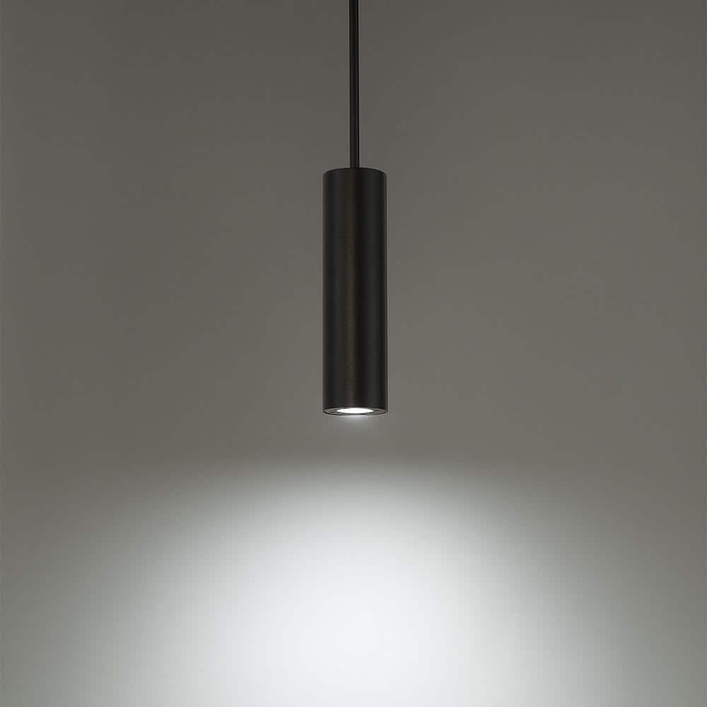 Black LED Indoor/Outdoor Pendant Light