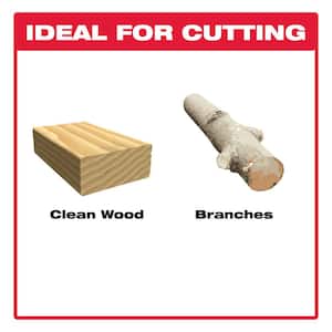 9 in. 3 TPI Demo Demon Carbide Tipped Reciprocating Saw Blades for Pruning and Clean Wood