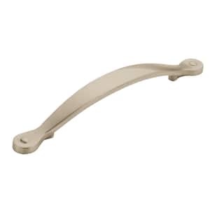Inspirations 5-1/16 in. (128mm) Classic Satin Nickel Arch Cabinet Pull