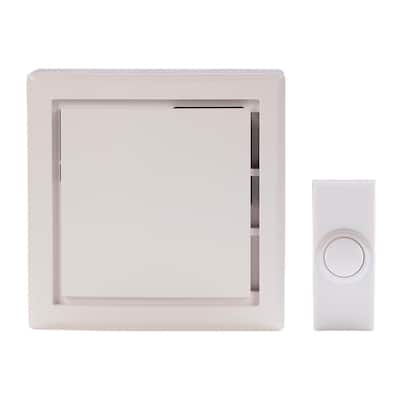 RBNANA Wireless Doorbell Door Bell Kit with 300m Range for Home Hotel Office Battery Included Waterproof Wall Plug-in Cordless Door Chime Kit