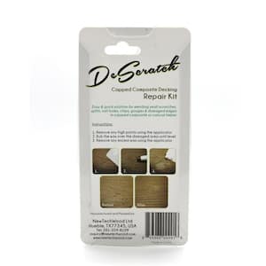 DeScratch Composite Decking Repair Kit in Brazilian Ipe