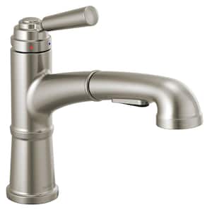 Westchester Single-Handle Pull-Out Sprayer Kitchen Faucet in Stainless