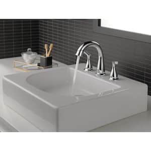 Broadmoor 8 in. Widespread 2-Handle Bathroom Faucet with Pull-Down Spout in Chrome