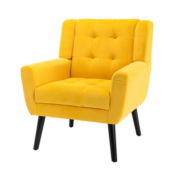 yellow dressing table chair