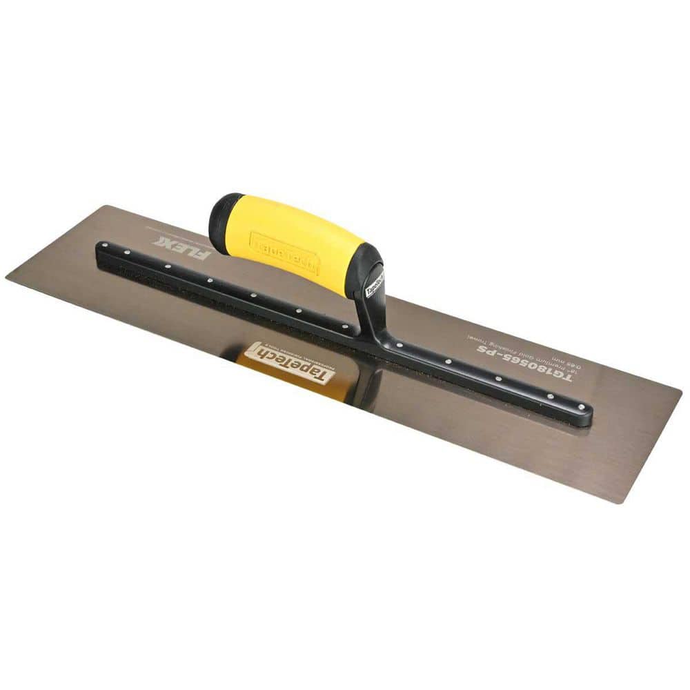 "18"" x 5"" Gold Stainless Steel Finishing Trowel" price history on PriceWatchPro