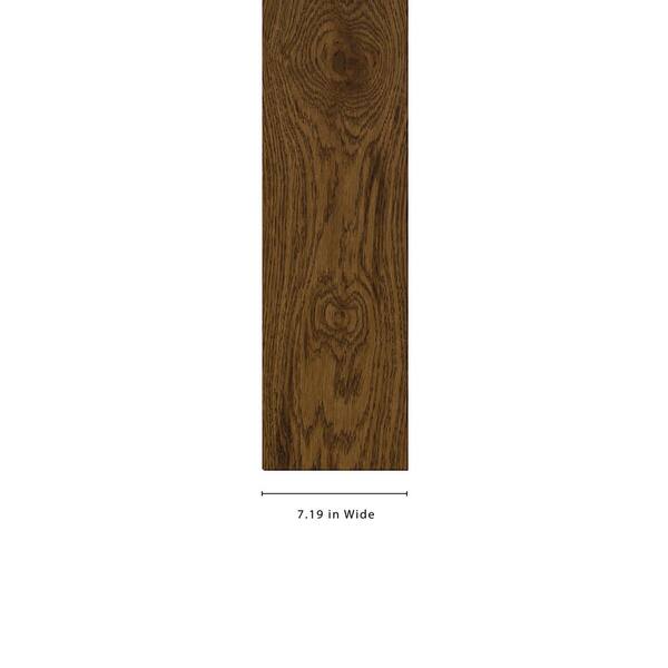 Baltic Wood Nougat European Oak 1/2 in. T x 5.8 in. W Wire Brushed Engineered Hardwood Flooring (31.5 sq.ft./case)