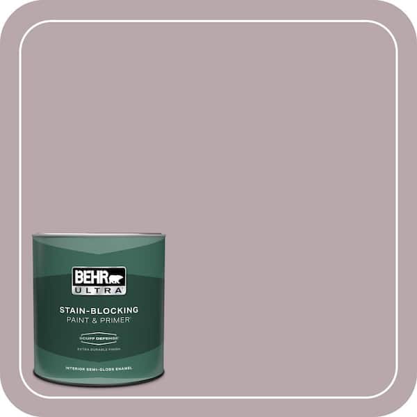 BEHR ULTRA 1 qt. #MQ1-36 Object of Desire Extra Durable Semi-Gloss Enamel Interior Paint & Primer