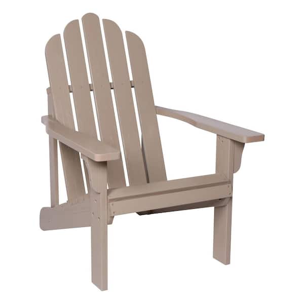Marina II Graystone Wood Adirondack Chair