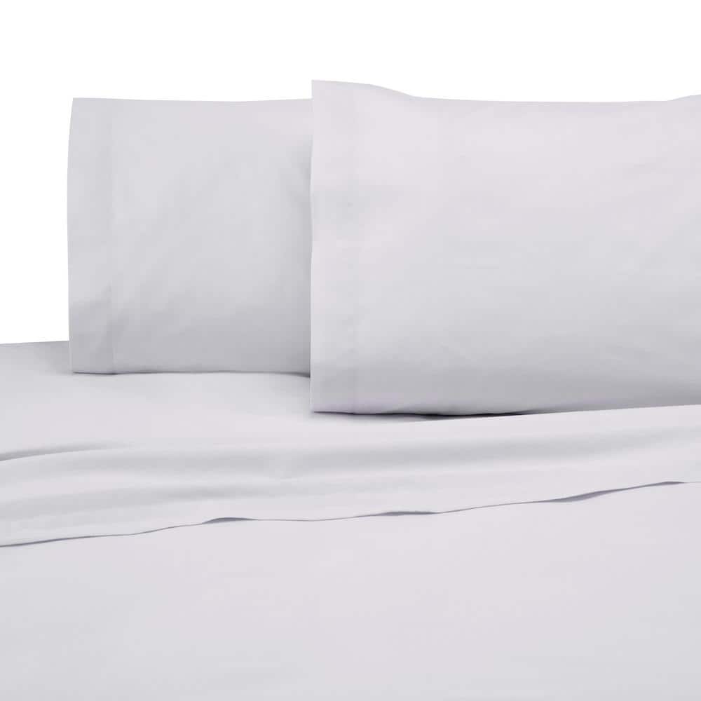 Full Size Navy Blue Polyester Percale Sheet Set