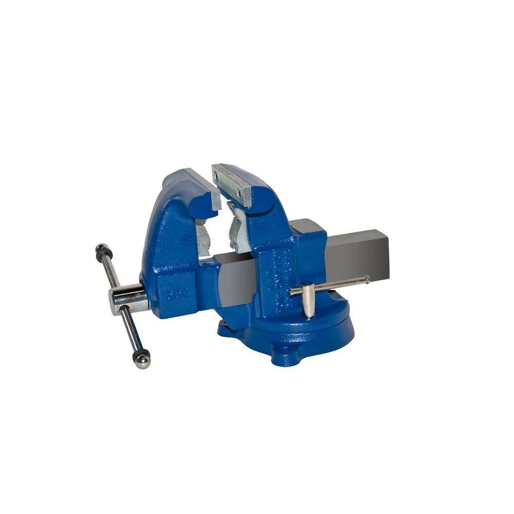 Yost MV-5 5-Inch Multi-Purpose Bench Vise - Cast Iron Homeowners Vise By Eastwood