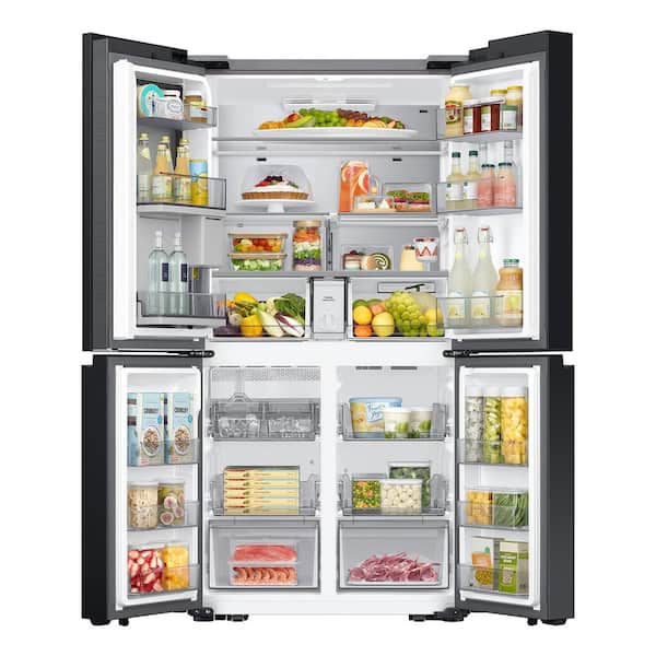Samsung Bespoke 4-Door Flex Refrigerator 29 cu. ft. in Custom Panel-Ready with Beverage Center RF29DB9600AP