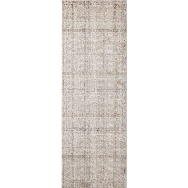 Angela Rose Ember 2 ft. 7 in. x 7 ft. 6 in. Ivory/Multi Contemporary Runner Rug