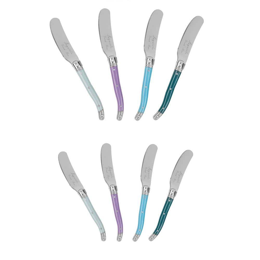 8-Piece Laguiole Spreader Set-Plum Rose