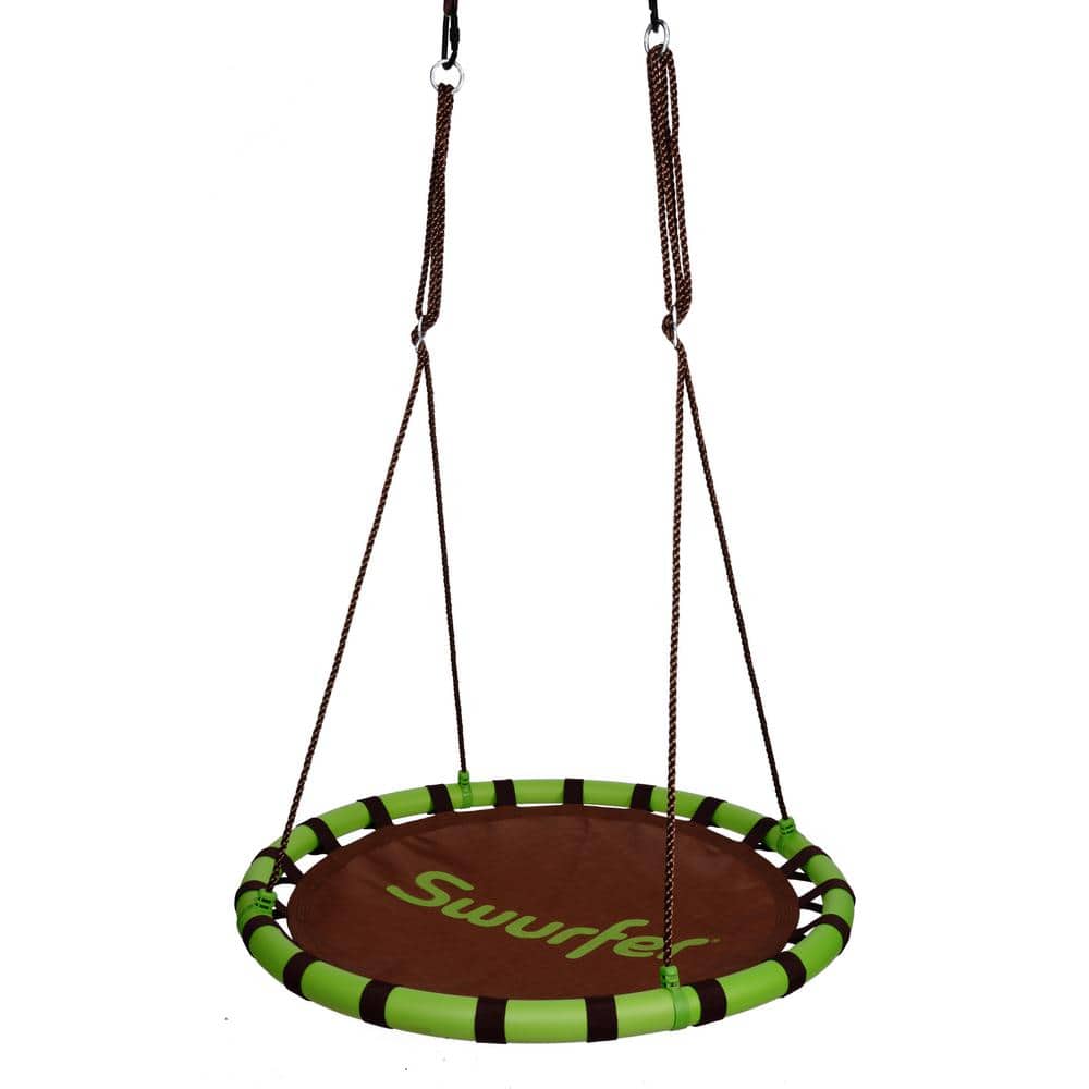 Swurfer Orbit 40 in. Cool-Feel Mesh Padded Multi-Person Saucer Tree Swing  SSW40-0003 - The Home Depot