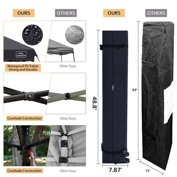 Zeus & Ruta 10x10 ft. Pop Up Commercial Canopy Tent