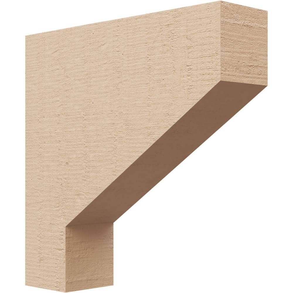 3 in. x 12 in. x 12 in. Thin Clemmons Rough Cedar Woodgrain TimberThane Corbel, Primed Tan price history on PriceWatchPro