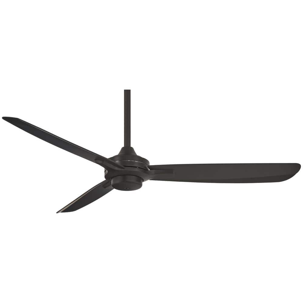 MINKAAIRE Rudolph 52 in. Indoor Coal Ceiling Fan with Wall Control