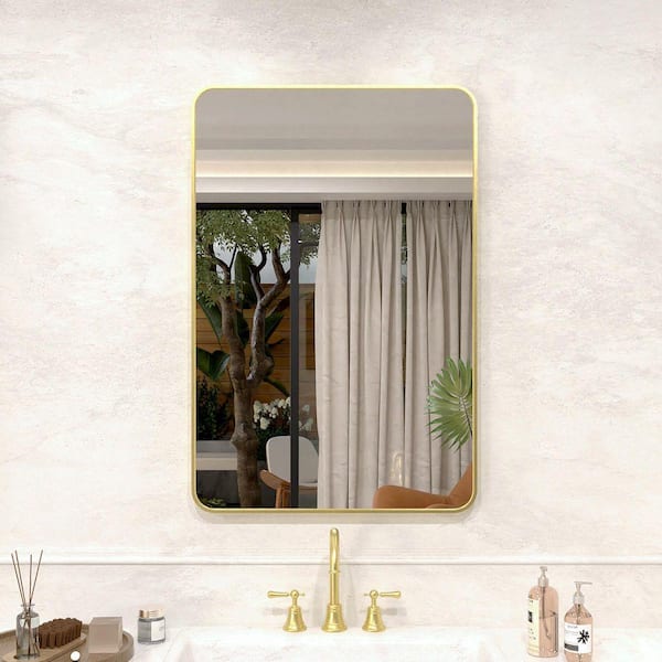 Sylanor 24 in. W x 30 in. H Rectangular Aluminum Framed Wall