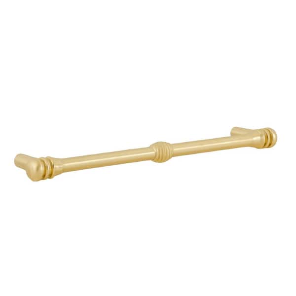Charlotte 6 in. (152 mm) Center-to-Center Traditional Polished Gold Bar Drawer Pull