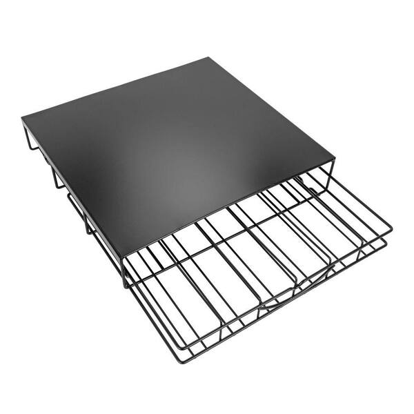 Black Storage Drawer Coffee Holder 