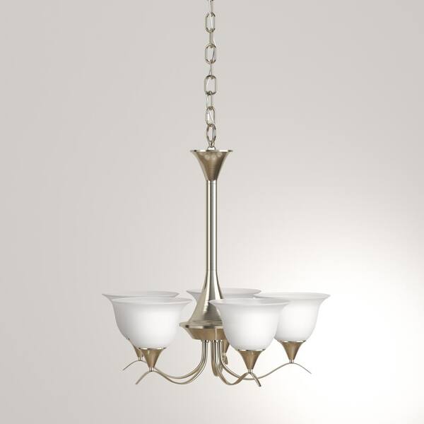 santa rita 5 light chandelier