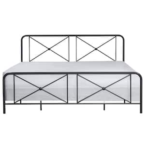 Williamsburg Black King Double X Bed