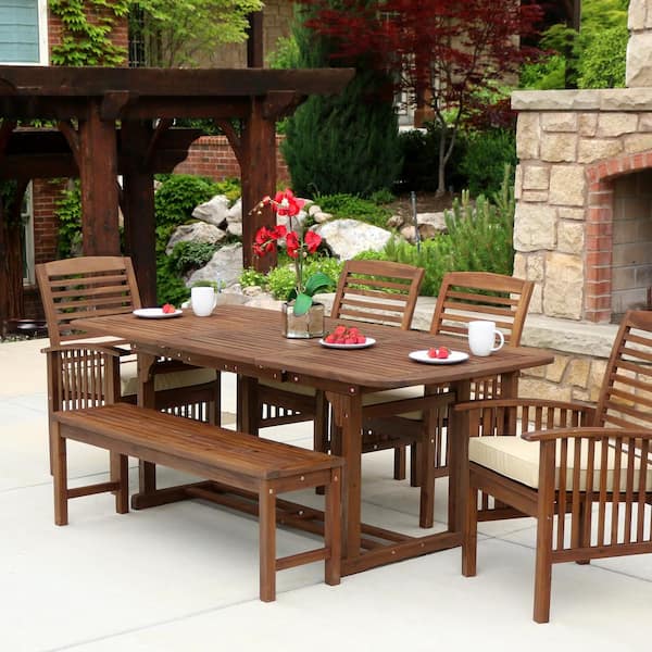 acacia patio dining chairs