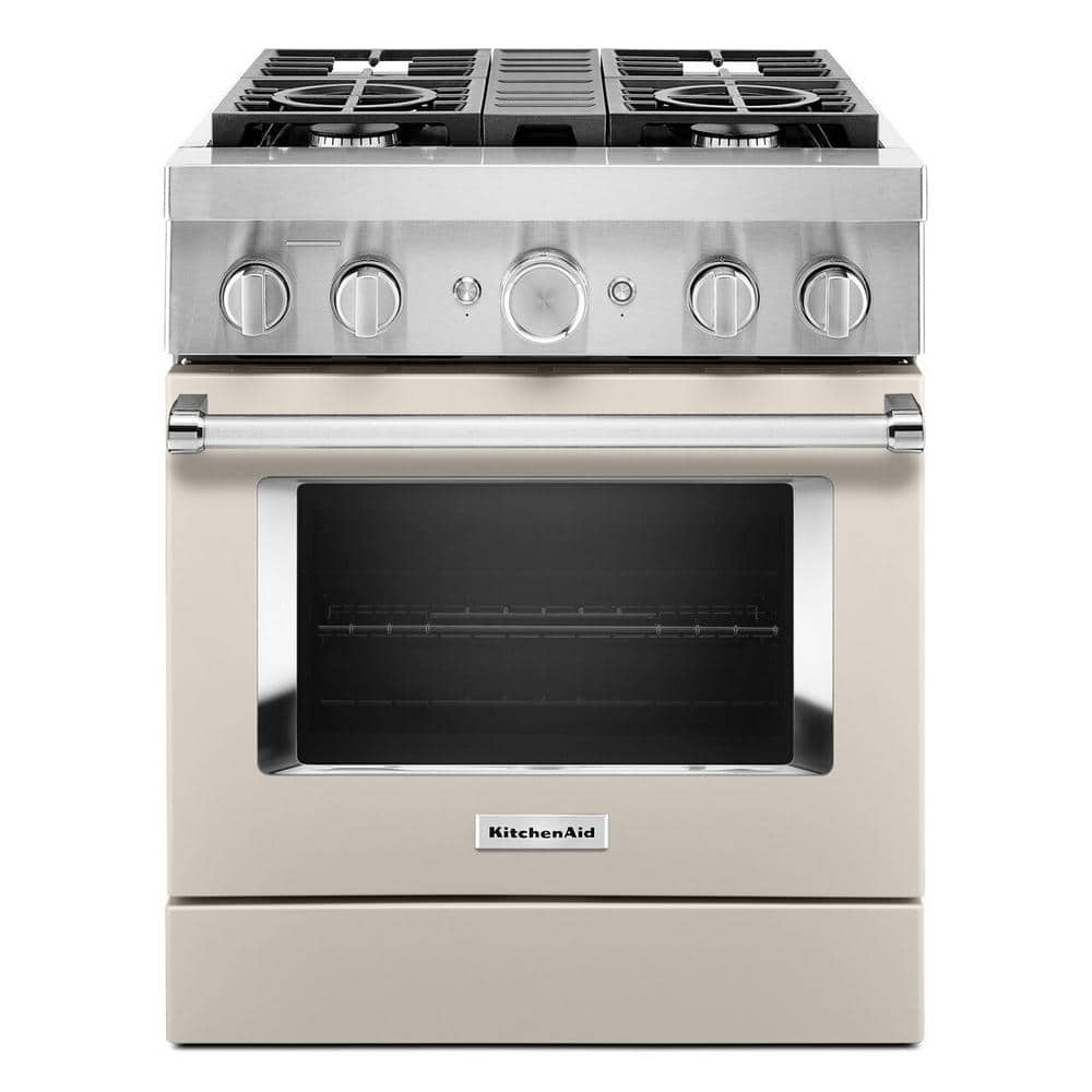 KitchenAid Dual Fuel Range (KFDC500JMH) - Milkshake KitchenAid Dual Fuel Range (KFDC500JMH) - Milkshake