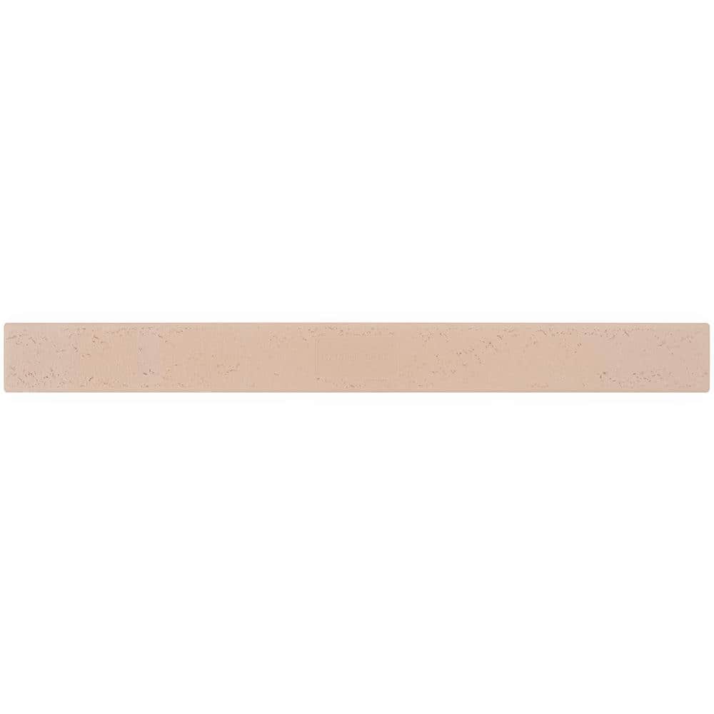 Capetown Beige 2" x 20" Polished Ceramic Subway Wall Tile