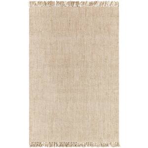 Chunky Naturals Cream Cottage 10 ft. x 13 ft. Indoor Area Rug