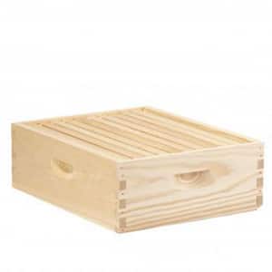 10 Frame Medium Honey Super Beehive Brood Body Wooden Keepsake Box