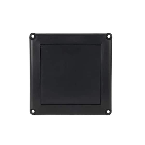 Flush Mount VentGuard with Collar in Black (1 Unit)