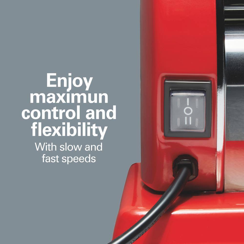Hamilton Beach Red Electric Stainless Steel Pasta Maker