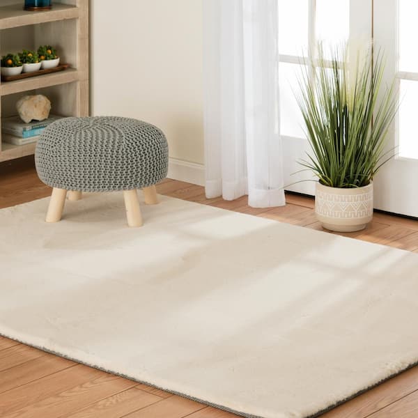 Piper Cream  Doormat 3 ft. x 5 ft. Area Rug