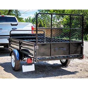 4.5 ft. x 7.5 ft. Single Axle Utility Trailer Kit with Drive-Up Gate