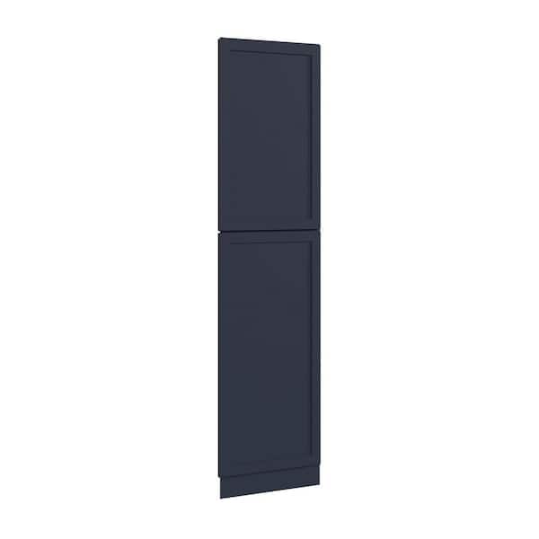 Thornton 23.25 in. W x 93 in. H Pantry End Panel in Midnight