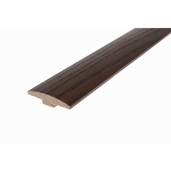 ROPPE Pero 0.28 in. Thick x 2 in. Wide x 78 in. Length Wood T-Mold Hardwood Triming