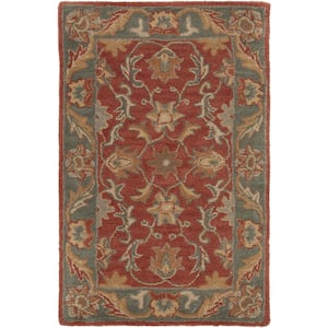 John Rust Red 2 ft. x 3 ft. Area Rug