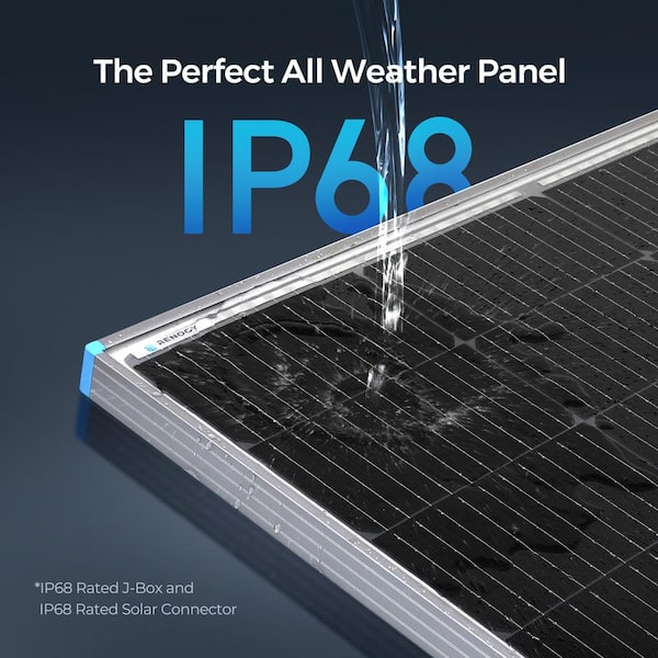 Renogy Bifacial 115-Watt 12-Volt Solar Panel Monocrystalline PV