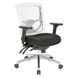 Pro-Line II 978 Series Contoured Plastic Manager's Chair In White