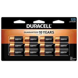 123 High Power Lithium Batteries - 12 count