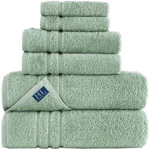 Kelly green hand discount towels