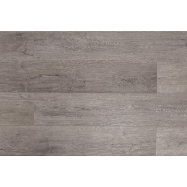 Montserrat Silva Ashen Bay 20 Mil x 9 in. W x 60 in. L Click Lock Waterproof Luxury Vinyl Plank Flooring (22.4 sqft/case)