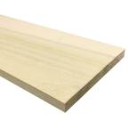 1/2 in. x 6 in. x 4 ft. Hobby Board Kiln Dried S4S Poplar Board (10-Piece)