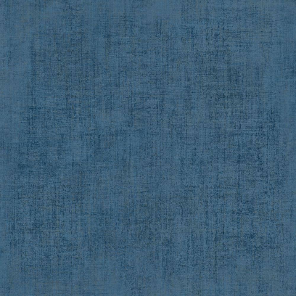 Italian Textures 2 Blue Gauze Texture Vinyl on Non-Woven Non-Pasted Wallpap