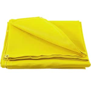 6 ft. x 10 ft. Welding Blanket Gold Fiberglass Blanket Portable Fiberglass Fire Retardant Blanket Welding Mat Welding