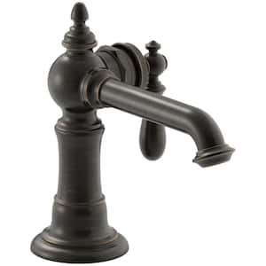 Artifacts Single Hole Single-Handle Bathroom Faucet in Oil Rubbed Bronze