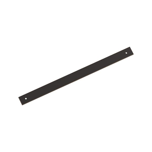 Amerock Ladera 12-5/8 in. (320 mm) Center-to-Center Rectangle Oil-Rubbed Bronze Pull Cabinet Backplate